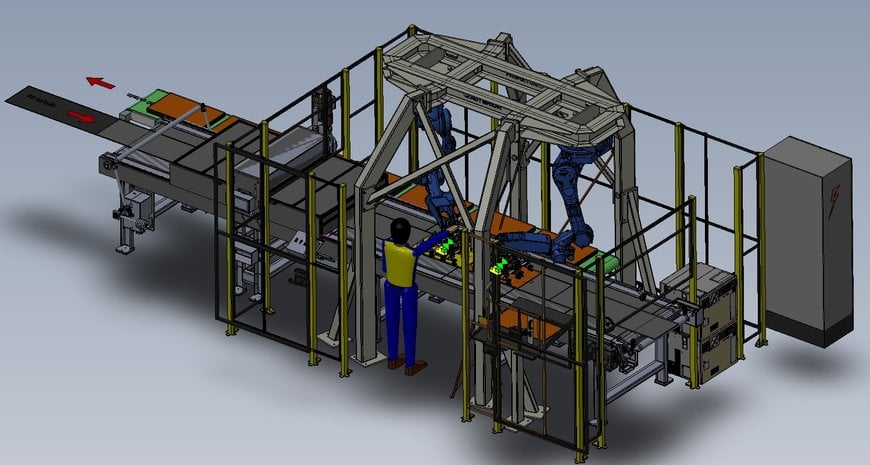 An innovative way to manage scrap rubber strips